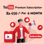 YouTube Premium Subscription on Personal Mail Id